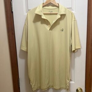 Masters Light Yellow Polo Shirt